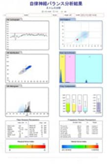 自立神経バランス分析表2